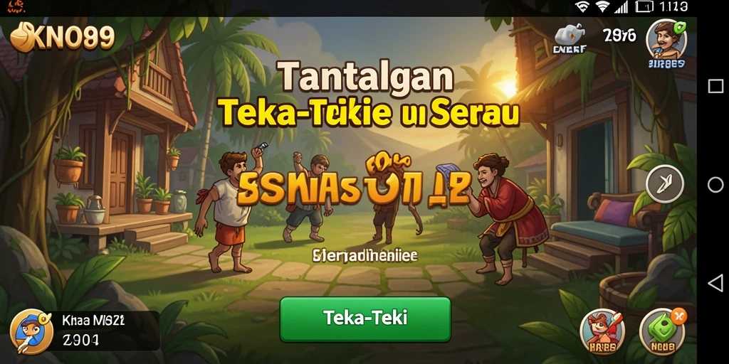 Antarmuka menawan dari game teka-teki KNO89 yang menarik.