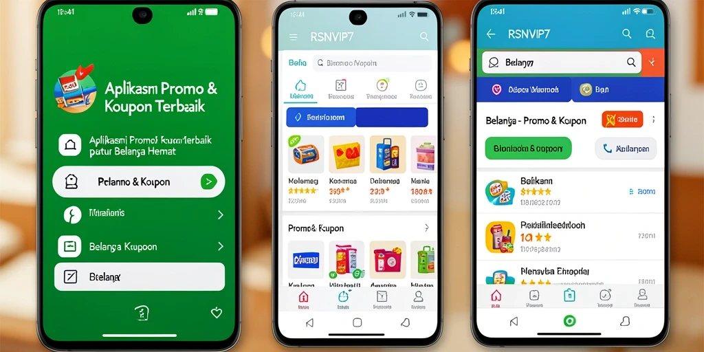 Antarmuka pengguna RSNVIP7 yang mudah dipahami dan menarik.
